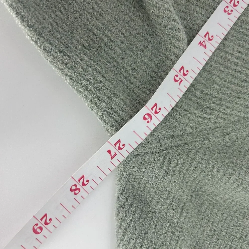 Barefoot Dreams CozyChic Ultra Lite Cocoon Cardigan Womens 2XL Green Beach Glass